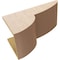 Ekena Millwork 12"W x 24"D x 12"H Wide Crestline Rough Cedar Woodgrain TimberThane Corbel, Primed Tan CORUR12X24X12CRERCPR - alternate 4